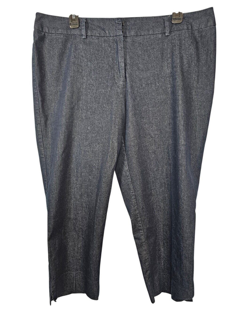 Chico's Dark Wash Lightweight Cropped Denim Pants‎ Women's Size 15 (Chico's 2.5)